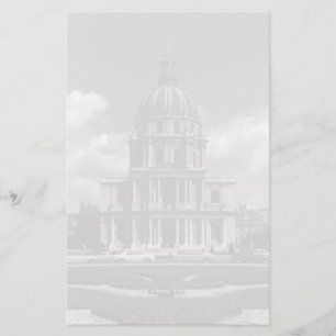 Antike Frankreich Paris Kirche Saint Louis Invalid Briefpapier