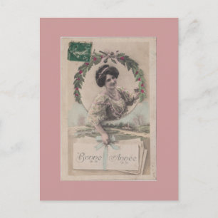 Antike französische Frauen-Postkarte Postkarte