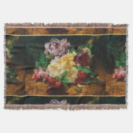 Antike französische Georges Jeannin Rosen Decke