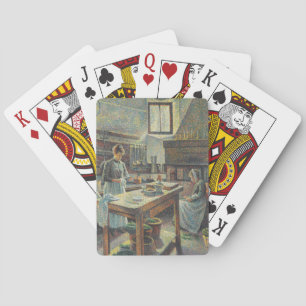 Antike französische Küche Spielkarten