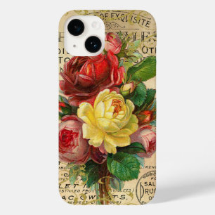 Antike französische Rose Case-Mate iPhone 14 Hülle