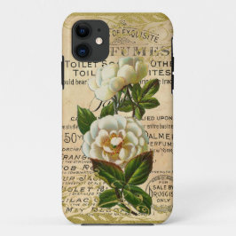 Antike französische Rose iPhone 11 Hülle