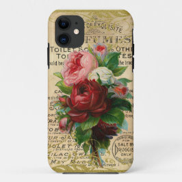 Antike französische Rose Case-Mate iPhone Hülle