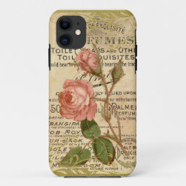 Antike französische Rose Case-Mate iPhone Hülle