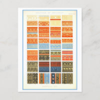 Antike Fresco-Designs aus Pompeji