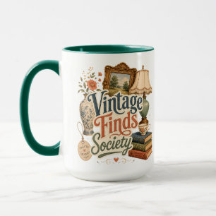 Antike Fundstücke Cottagecore Schätze Tasse