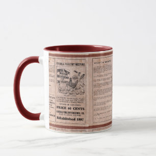Antike Futterdose Tasse