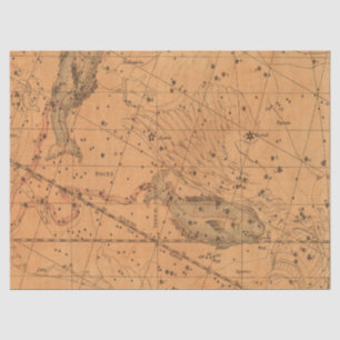 Antike Galaxien-Kartenserie Design 5 Seidenpapier