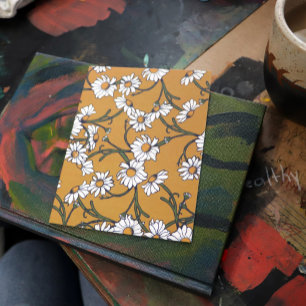 Antike Gänseblümchen Postkarte