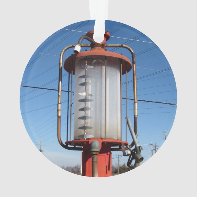 Antike Gas-Pumpe Ornament (Rückseite)