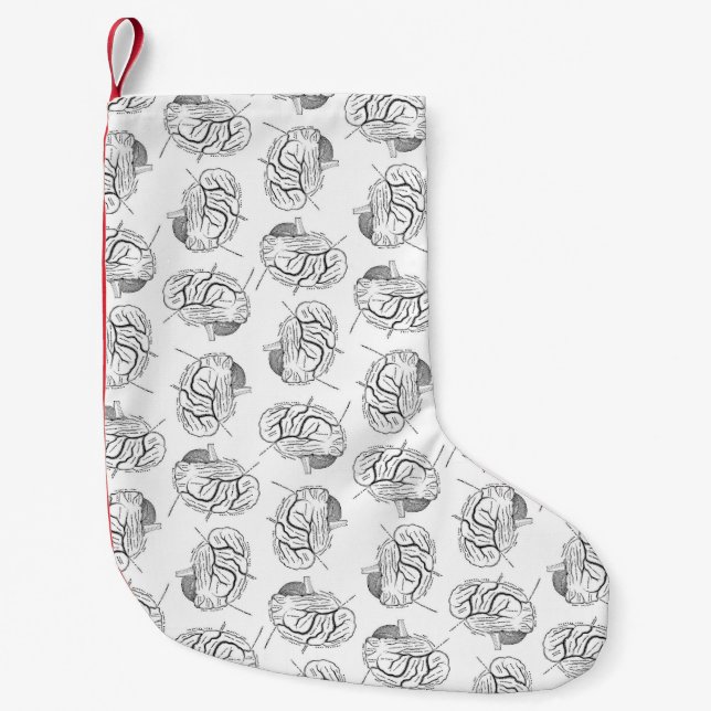 Antike Gehirne themenorientiert Kleiner Weihnachtsstrumpf (Vorderseite)