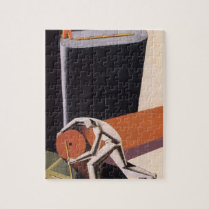 Antike Geschäft, Art Deco Stoffe und Textilien