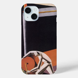Antike Geschäft, Art Deco Stoffe und Textilien iPhone 15 Hülle