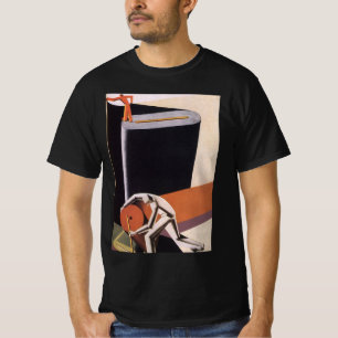 Antike Geschäftswelt, Art Deco Stoffe und Textilie T-Shirt