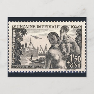 Antike gestochene Briefmarken-Postkarte Postkarte