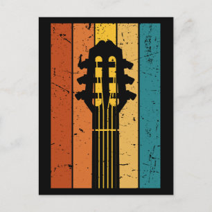 Antike Gitarre Postkarte