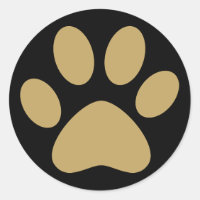 Antike Gold Pet Katze Dog Pag Schwarz