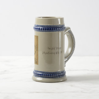 Antike griechische Map-Tasse Bierglas