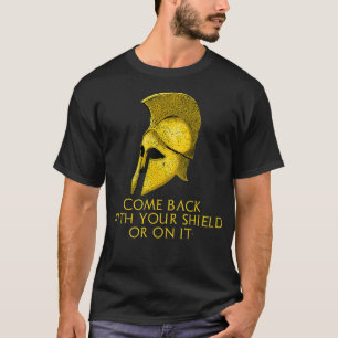 Antike griechische Militärgeschichte Laconic Spar T-Shirt