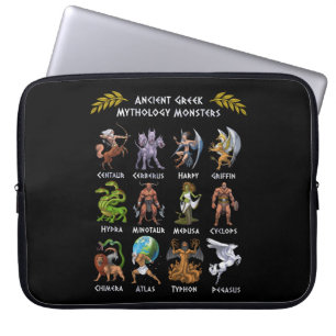 Antike griechische Mythologie-Monster Laptopschutzhülle