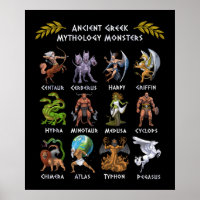 Antike griechische Mythologie-Monster