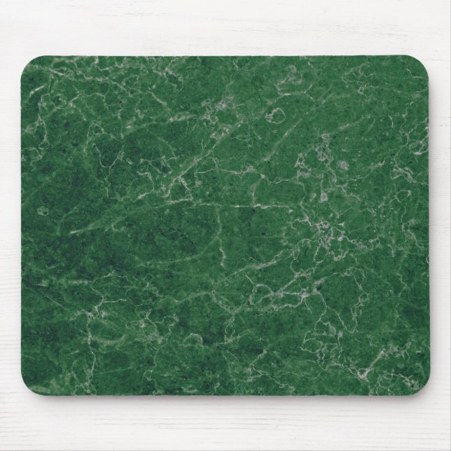 Antike grüne Marmorsteintextur Mousepad (Vorne)