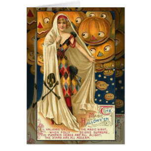 Antike Halloween-Kürbislaterne