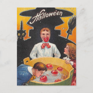 Antike Halloween-Postkarte Postkarte