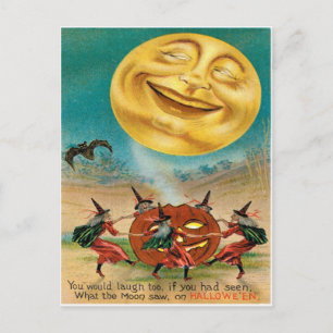 Antike Halloween-Postkarte Postkarte