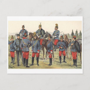 Antike Illustrierte Postkarte