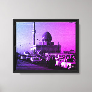 Antike Irak Bagdad Buniya-Moschee Leinwanddruck