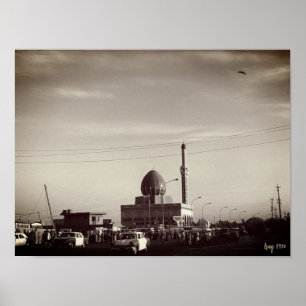 Antike Irak Bagdad Buniya-Moschee Poster