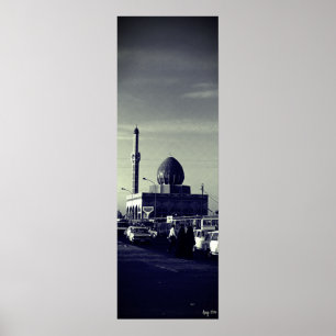 Antike Irak Bagdad Buniya-Moschee Poster