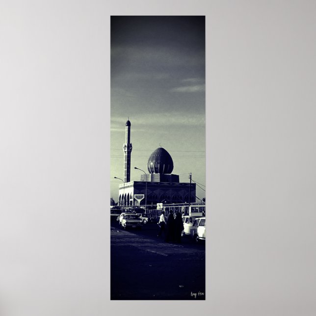 Antike Irak Bagdad Buniya-Moschee Poster (Vorne)