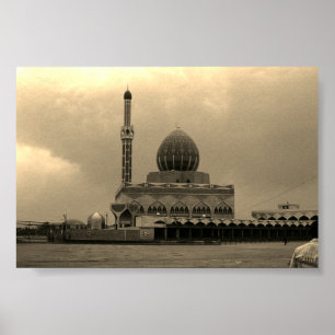 Antike Irak Bagdad Buniya-Moschee Poster