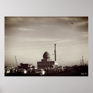Antike Irak Bagdad Buniya-Moschee Poster