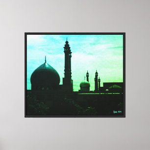 Antike Iran Ghom Fatima-Moschee Leinwanddruck