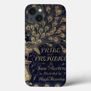 Antike Jane Austen Pride and Prejudice Peacock Case-Mate iPhone Hülle