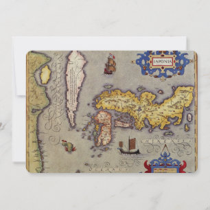 Antike Japan-Karte von Mercator und Hondius