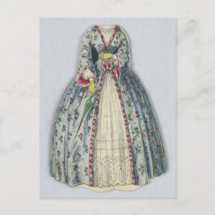 Antike Jenny Lind Papierpuppe Postkarte
