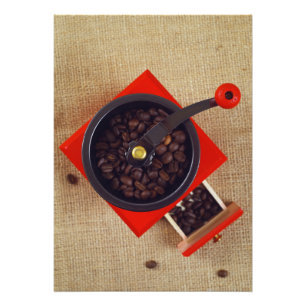 Antike Kaffeemühle Fotodruck