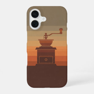 Antike Kaffeemühle iPhone 16 Hülle