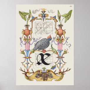 Antike Kalligrafie Poster