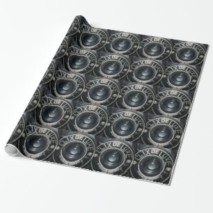 Antike Kamera 2 Geschenkpapier