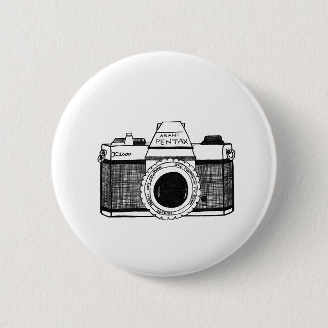 Antike Kamera Button (Vorderseite)
