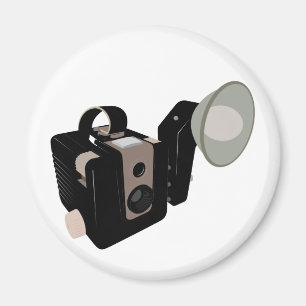 Antike Kamera Magnet