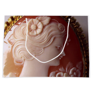 Antike Kamera - Vintager Schmuck Große Geschenktüte