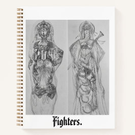 Antike Kämpfer, Notebook Notizbuch