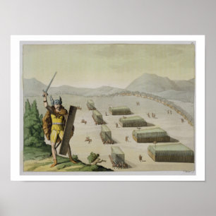 Antike Kelten oder Gallis in Schlacht, c.1800-18 ( Poster