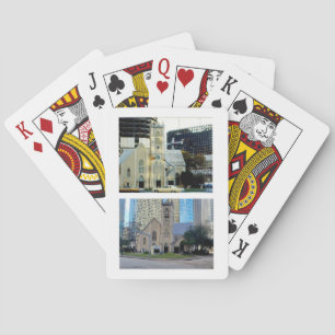 Antike Kirche Spielkarten